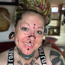 Black Onyx & White Quartz Septum Tusk: Tribal Pincher Jewelry (2mm to 10mm) 