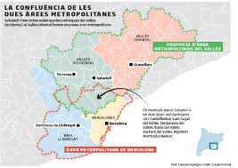 Comarca del barcelones is an administrative unit in province barcelona. Atlas En Construccio El Valles Metropolita