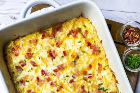 Breakfast casserole with potatoes o\'brien. Easy Hashbrown Breakfast Casserole Recipe 31 Daily