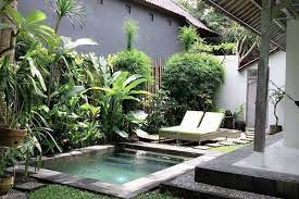 Private Tranquil Pool Villa Houses For Rent In Ubud Small Backyard Pools Small Pool Design Small Backyard