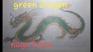 Gambar naga hitam putih simple paling bagus download now gambar kart. Menggambar Naga Hijau Pakai Pensil Warna Drawing Green Dragon Wear A Pencil Color Youtube