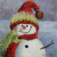Add these to your winter landscape paintings, craft projects, christmas cards, etc. Simple Christmas Paintings