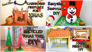 Download Diy Christmas Decorations With Recycled Materials 4 Crafts For Xmas Decor Youtube 3D SVG Files Ideas | SVG, Paper Crafts, SVG File
