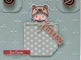 How i made this simple but cute new baby card, using sizzix big shot and dies, memento ink, tim holtz distress ink. How To Make A Fun Fold Baby Card Lisa S Stamp Studio