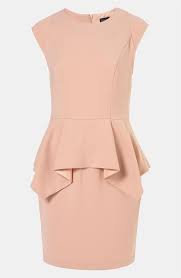 Free Shipping And Returns On Topshop Origami Peplum Dress At Nordstrom Com An Angular Peplum Accentuates The Modern Tailoring Of A Preci Fashion Clothes Style