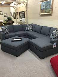 Stanton Chaise Sectional And Ottoman Available At Griffith Furniture Family Living Rooms Furniture Living Room