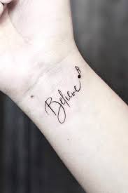 With the rising trend, many mandala tattoos designs are becoming popular among tattoo enthusiasts, and each has a unique touch to it. Small Tattoo Idears Wrist Tattoos Words Small Tattoos Believe Tattoos