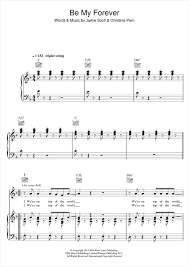 Speculation the star was set to become a father began in march, when cherry was pictured with what appeared to be a baby bump. Christina Perri Be My Forever Feat Ed Sheeran Sheet Music Pdf Notes Chords Pop Score Piano Vocal Guitar Right Hand Melody Download Printable Sku 119553