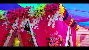 They are bright, desired, pleasantly smell. New Flower Decoration Mondop Decoration Joy Bijoy Flower Shop Youtube