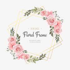 Beautiful Watercolor Flower Floral Clipart Background Flower Png And Vector With Transparent Background For Free Download Watercolor Flower Vector Watercolor Flowers Flower Frame