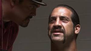 Visible throughout the first season, dexter has a large scar on his left side. Dexter Season 2 Episode 2