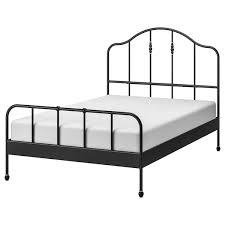 Target/furniture/bed frame center support (116)‎. Sagstua Bed Frame Black Luroy Full Ikea