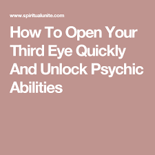 Our proven curriculum will help you open your third eye. How To Open Your Third Eye Quickly And Unlock Psychic Abilities Opening Your Third Eye Third Eye Third Eye Meditation