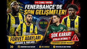 Fenerbahçe Transfer Gündemi: Sahadaki Oyun Kadar, Masadaki Hamleler de Kritik