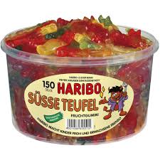Haribo Susse Teufel Tub Sweet Devils Food Haribo Food Goals