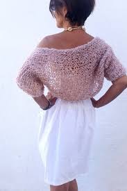 Bolero In Baumwolle Schal Hochzeit Rosa Bolero Bolero Punkt Party Zubehor Stierkampfer Hochzeit Moda Maglieria Coprispalle A Maglia Maglioni Estivi