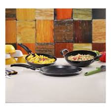 Pigeon Coral Non Stick 3 Piece Gift Set Gift Set Cookware Set Popular Kitchens