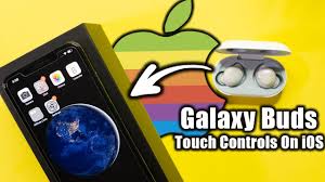 * the samsung galaxy buds * compatibility: Galaxy Buds Touch Controls On Iphone Youtube