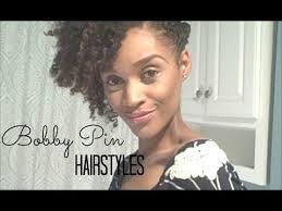 Glam up your style with these easy beauty hacks! Easy Bobby Pin Hairstyles Natural Hair Youtube Bobby Pin Hairstyles Natural Hair Styles Hair Styles
