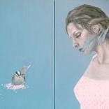 Matilda with Sparrows Photography by Alicja Stankiewicz