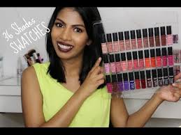 My lips are kinda dark though. Nyx Soft Matte Lip Cream Swatches Full Collection 36 Shades Tan Medium Skin Shuanabeauty Youtube