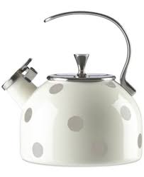 Kate Spade New York All In Good Taste Deco Dot Tea Kettle Reviews Kitchen Gadgets Kitchen Macy S Tea Kettle Kettle Stovetop Kettle