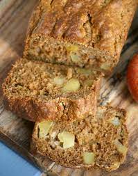 Recipe with video & step wise pictures. Healthy Vegan Apple Bread Faveglutenfreerecipes Com
