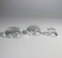 Glass Crystal Diameter 20mm, 28mm, 30mm, 32mm, 34mm, 36mm Transparent  Optical Glass Half Ball Lens