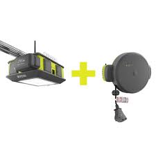 Ultra Quiet Garage Door Opener With Free Retractable Cord Reel Accessory Quiet Garage Door Opener Garage Door Opener Garage Doors