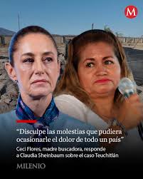 Luego de que Claudia Sheinbaum pidiera que dejaran en paz al expresidente,  López Obrador, la activista Ceci Flores respondió en redes sociales. “A los  únicos que golpearon en Teuchitlán fue a nuestros