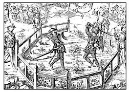 The dragon is blowing fire, and the knight is protecting himself with the help of its these knight coloring pages capture the excitement and glamor of medieval ages, and we're sure your little ones will enjoy coloring them. Middle Age Tournament Middle Ages Adult Coloring Pages