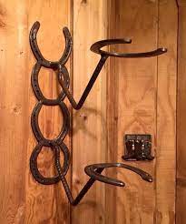 Horseshoe Hat Rack Horseshoe Projects Horseshoe Art Horseshoe