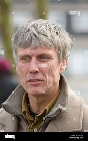 Mark Berry ( Bez from the group Happy Mondays ) during his campaign to  garner votes for his political party, We Are The Reality Stock Photo