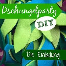 Einfach Schone Sachen By Malamu Dschungelparty Teil 1 Diy Die Einladung Dschungelparty Dschungel Kindergeburtstag