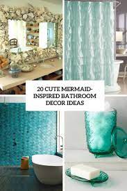 See more ideas about mermaid bathroom, mermaid, home diy. 20 Cute Mermaid Inspired Bathroom Decor Ideas Shelterness
