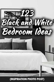 White accents balance a black wall and black bed, creating a bedroom that feels as cozy as can be. 123 Black And White Bedroom Ideas Inspiration Photo Post Home Decor Bliss Black White Bedrooms White Curtains Bedroom White Bedroom