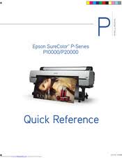 You can add these drivers through your compatible program. Epson Surecolor P20000 Manuals Manualslib