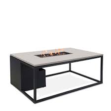 This guarantees approximately 8 to 12 hours of heat (depending on the height of the flame). Black And Grey Fire Pit Coffee Table