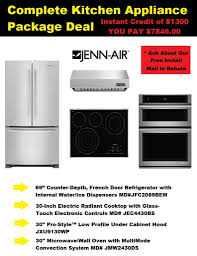 Complete Appliance Package Jenn Air Deal Appliance Packages Kitchen Appliance Packages Kitchen Appliances