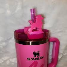 Standard Poodle Straw Topper Stanley Straw