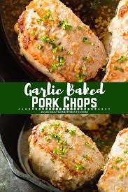 Let your pork chops cool down to room temperature before storing in an airtight container in the refrigerator. Tender Juicy Pork Chops That Are Seared And Then Baked In A Garlic Butter Grab Your Boneless Pork Chops And Ingredie Pork Chop Recipes Baked Pork Baked Pork Chops