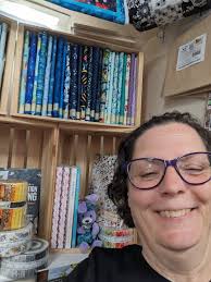 Someone left their cane at the Purple Bobbin