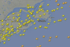 A flight radar (or flyradar) is an application that makes finding and tracking planes as easy as can be. Seeing A Day In A Minute 24 Hours Of Flights In The Us Flightradar24 Blog