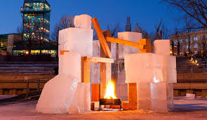 Warming Huts For A Weird Winter Azure Magazine Hut Warm Winter