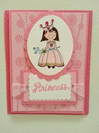 Handmade Birthday Card For My Daughter 5 1 2 X 4 1 4 Handmade Birthday Card For Little Girl Princess Stamped And Decorated With Ribbon B Handmade Birthday Cards Kids Birthday Cards Birthday Cards