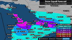 Video Update Snow Squalls To Bring Up To 15 30cm Of Snow Accumulation A Squall Bancroft Apsley