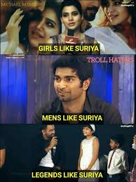Suryaaaaaaaaaaa Surya Actor Cute Actors Movie Memes