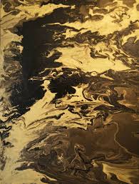 Maybe you would like to learn more about one of these? Abstract Black Gold Painting By Mustafa Alatbash Saatchi Art