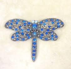 dragonfly brooch swarovski
