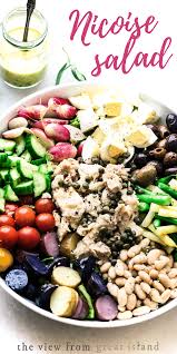 My Tossed Salad Nicoise With Lemony Tarragon Dressing Is A User Friendly Version Of The French Classic Nicoise Salad Nicoise Salad Recipe Good Healthy Recipes